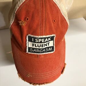 Baseball Hat adjustable It Says I Speak Fluent Sarcasm